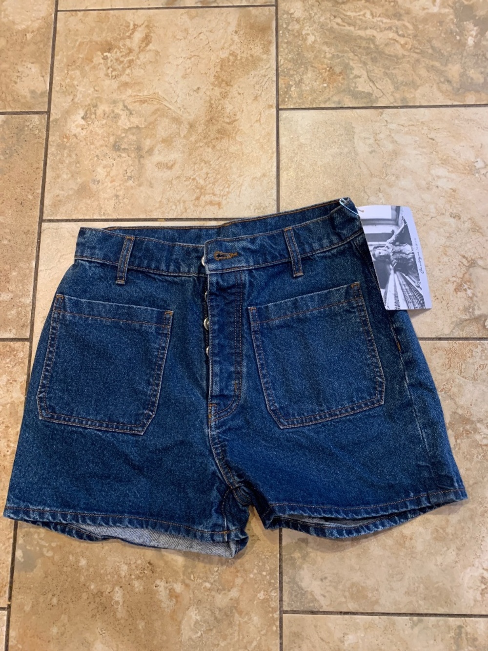 NWT Chelsea & Violet denim shorts, size 27